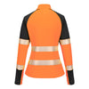 Sweatshirt de alta visibilidade PW3 1/4 fecho para mulher-RAG-Tailors-Fardas-e-Uniformes-Vestuario-Pro