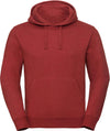 Sweatshirt mesclada com capuz Authentic-Brick Vermelho Melange-XS-RAG-Tailors-Fardas-e-Uniformes-Vestuario-Pro