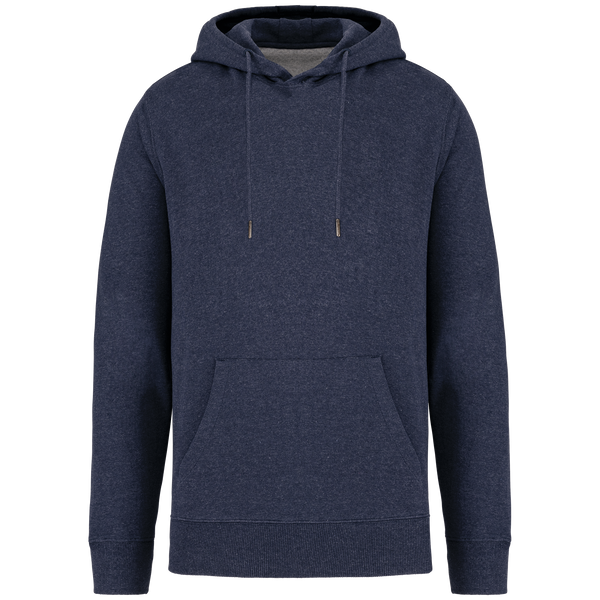 Sweatshirt reciclada com capuz unissexo - 300 g-Recycled Navy Heather-XXS-RAG-Tailors-Fardas-e-Uniformes-Vestuario-Pro