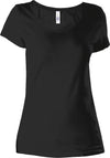 T-SHIRT DE SENHORA MANGA CURTA-Preto-XS-RAG-Tailors-Fardas-e-Uniformes-Vestuario-Pro