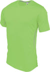 T-SHIRT MANGA CURTA DE DESPORTO BI-MATÉRIA-Lime / Silver-XS-RAG-Tailors-Fardas-e-Uniformes-Vestuario-Pro