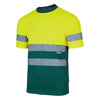 T-SHIRT TÉCNICA BICOLOR DE ALTA VISIBILIDADE-VERDE/AMARELO FLUORESCENTE - 02/20-S-RAG-Tailors-Fardas-e-Uniformes-Vestuario-Pro