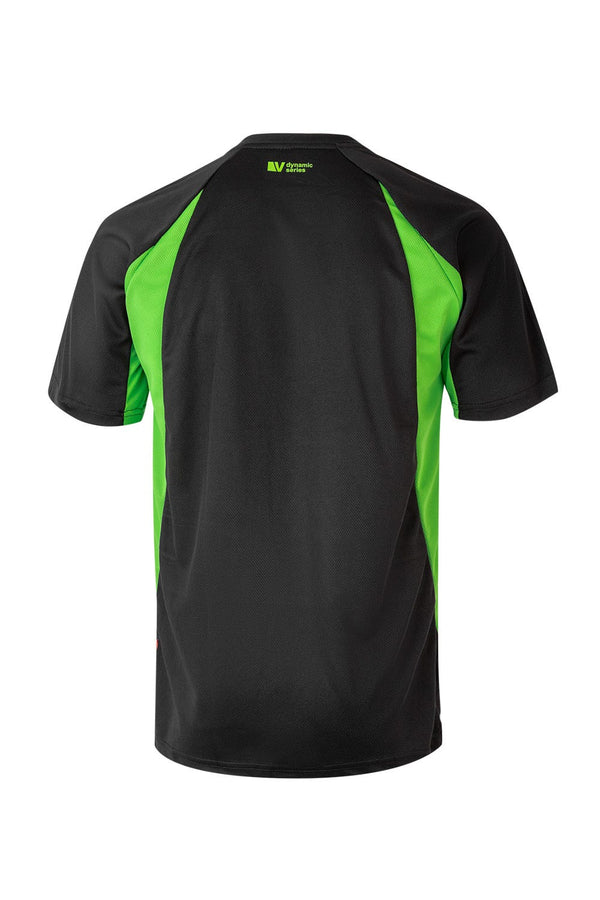 T-SHIRT TÉCNICA BICOLOR cor Preto-RAG-Tailors-Fardas-e-Uniformes-Vestuario-Pro