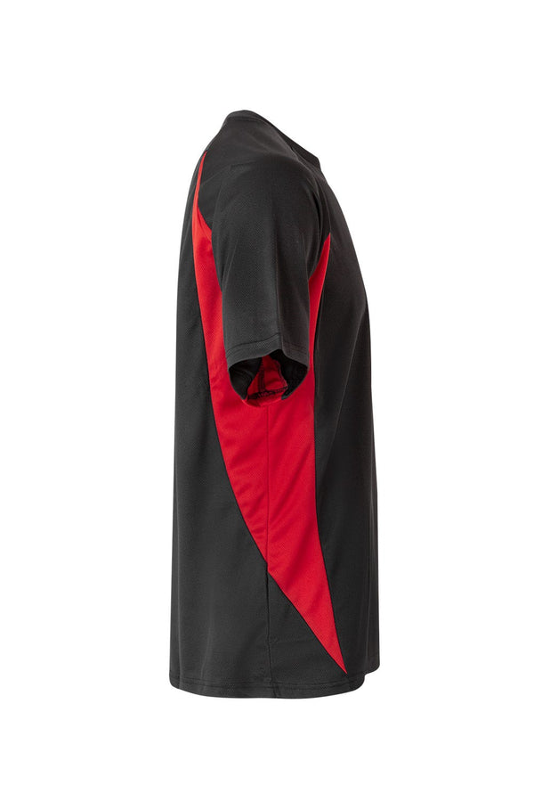 T-SHIRT TÉCNICA BICOLOR cor Preto-RAG-Tailors-Fardas-e-Uniformes-Vestuario-Pro