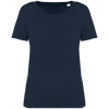 T-Shirt Aspecto Lavado Senhora Eco-Washed Navy Blue-XS-RAG-Tailors-Fardas-e-Uniformes-Vestuario-Pro