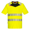 T-Shirt DX4 Alta visibilidade S/S-Amarelo/Preto-S-RAG-Tailors-Fardas-e-Uniformes-Vestuario-Pro