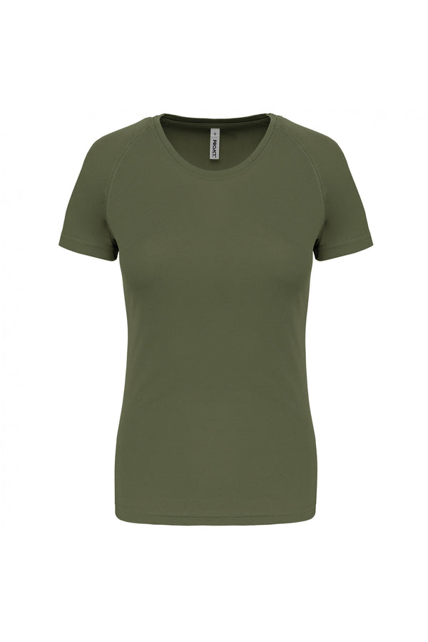 T-Shirt Desportiva Senhora-Olive-XS-RAG-Tailors-Fardas-e-Uniformes-Vestuario-Pro