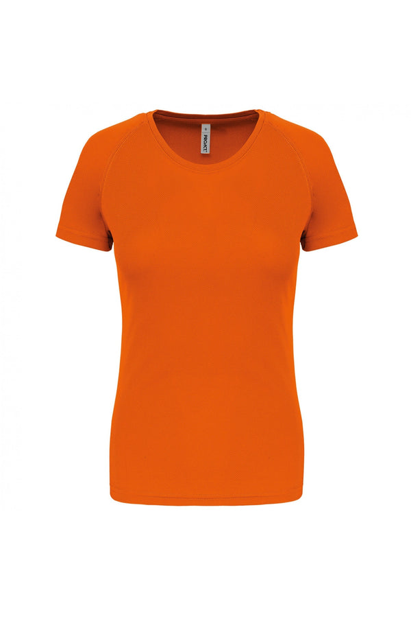 T-Shirt Desportiva Senhora-Orange-XS-RAG-Tailors-Fardas-e-Uniformes-Vestuario-Pro