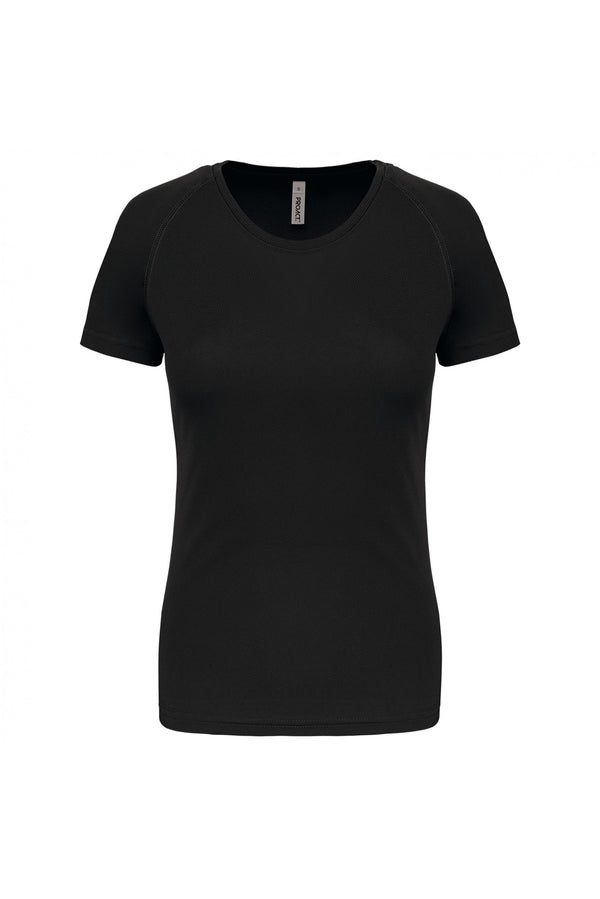 T-Shirt Desportiva Senhora-Preto-XS-RAG-Tailors-Fardas-e-Uniformes-Vestuario-Pro