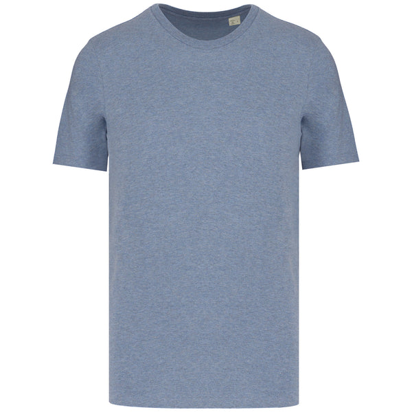 T-Shirt Eco Unisexo Melvin - 100% Algodão Biológico 155g-Cool Blue Heather-2XS-RAG-Tailors-Fardas-e-Uniformes-Vestuario-Pro