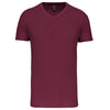 T-Shirt Homem BIO 150IC decote em V (2 de 2)-Vinho-S-RAG-Tailors-Fardas-e-Uniformes-Vestuario-Pro