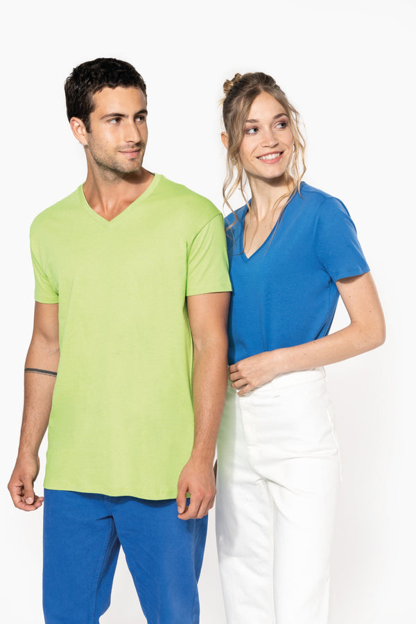 T-Shirt Homem BIO 150IC decote em V-RAG-Tailors-Fardas-e-Uniformes-Vestuario-Pro