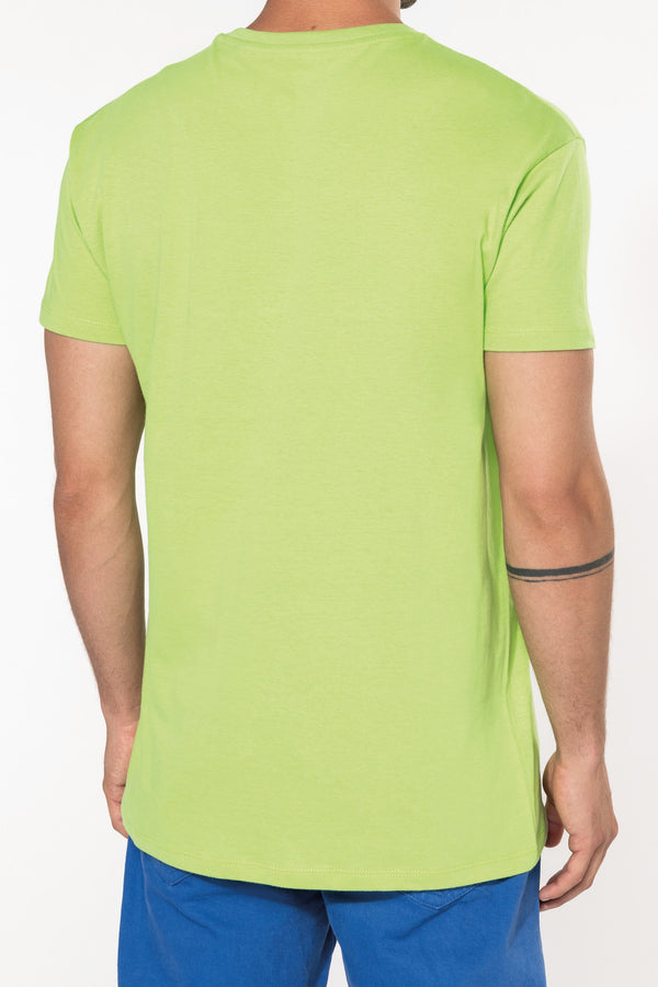 T-Shirt Homem BIO 150IC decote em V-RAG-Tailors-Fardas-e-Uniformes-Vestuario-Pro