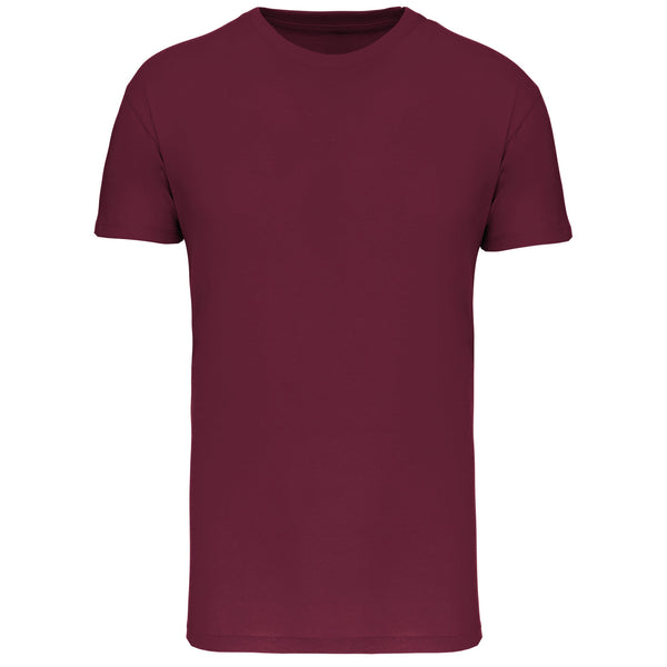 T-Shirt Homem Bio 150IC decote redondo-Vinho-S-RAG-Tailors-Fardas-e-Uniformes-Vestuario-Pro