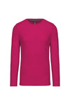 T-Shirt Homem m\comprida Algodão (1 de 2)-Fucsia-S-RAG-Tailors-Fardas-e-Uniformes-Vestuario-Pro