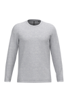 T-Shirt Homem m\comprida Algodão-Ash Heather-S-RAG-Tailors-Fardas-e-Uniformes-Vestuario-Pro