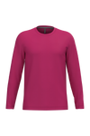 T-Shirt Homem m\comprida Algodão-Fuchsia-S-RAG-Tailors-Fardas-e-Uniformes-Vestuario-Pro