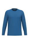T-Shirt Homem m\comprida Algodão-Light Royal Blue-S-RAG-Tailors-Fardas-e-Uniformes-Vestuario-Pro