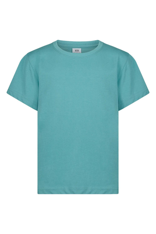 T-Shirt Infantil Seter-Turquesa-1/2-RAG-Tailors-Fardas-e-Uniformes-Vestuario-Pro