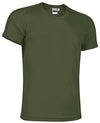 T-Shirt Manga Curta 145g-Verde Militar-S-RAG-Tailors-Fardas-e-Uniformes-Vestuario-Pro