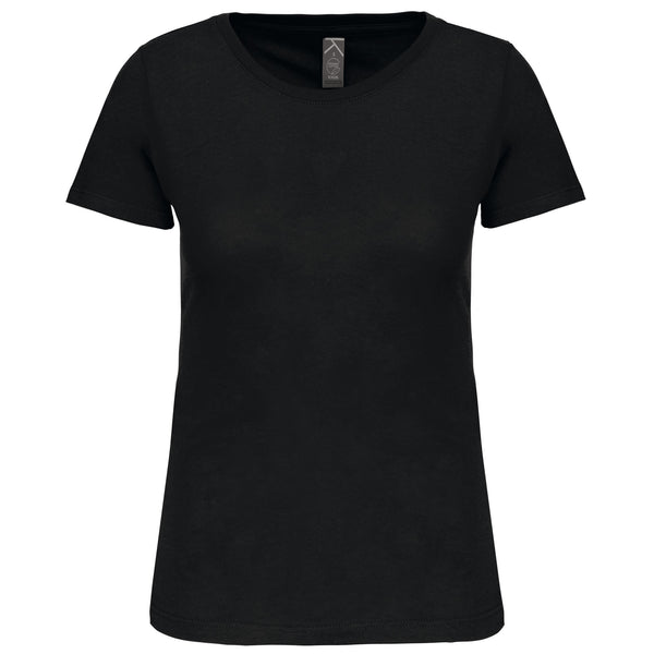 T-Shirt Senhora Bio 150IC decote redondo-Preto-XS-RAG-Tailors-Fardas-e-Uniformes-Vestuario-Pro