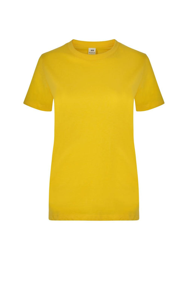 T-Shirt Senhora Mellrose-Amarelo-XS-RAG-Tailors-Fardas-e-Uniformes-Vestuario-Pro