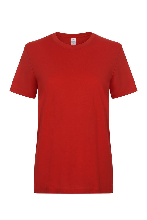 T-Shirt Senhora Mellrose-Vermelho-XS-RAG-Tailors-Fardas-e-Uniformes-Vestuario-Pro