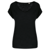 T-Shirt Senhora decote em V Linho Boston-Preto-XS-RAG-Tailors-Fardas-e-Uniformes-Vestuario-Pro