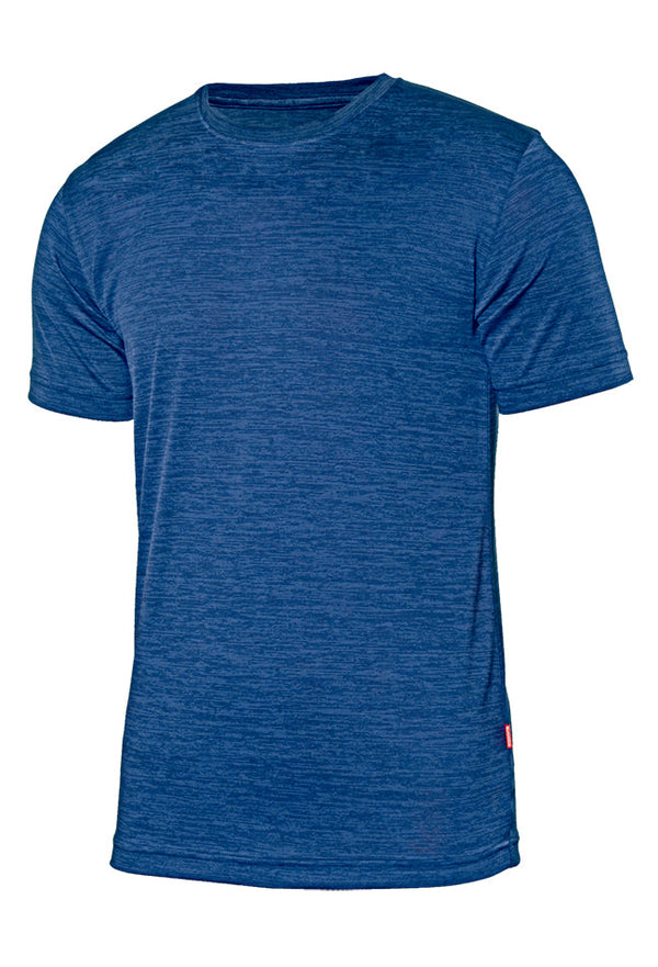 T-Shirt Técnica Mesclada-Azul-XS-RAG-Tailors-Fardas-e-Uniformes-Vestuario-Pro