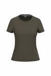T-Shirt Voscal antibacteriana de Senhora-Dark Khaki-S-RAG-Tailors-Fardas-e-Uniformes-Vestuario-Pro