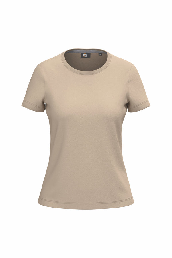 T-Shirt Voscal antibacteriana de Senhora-Light Sand-S-RAG-Tailors-Fardas-e-Uniformes-Vestuario-Pro