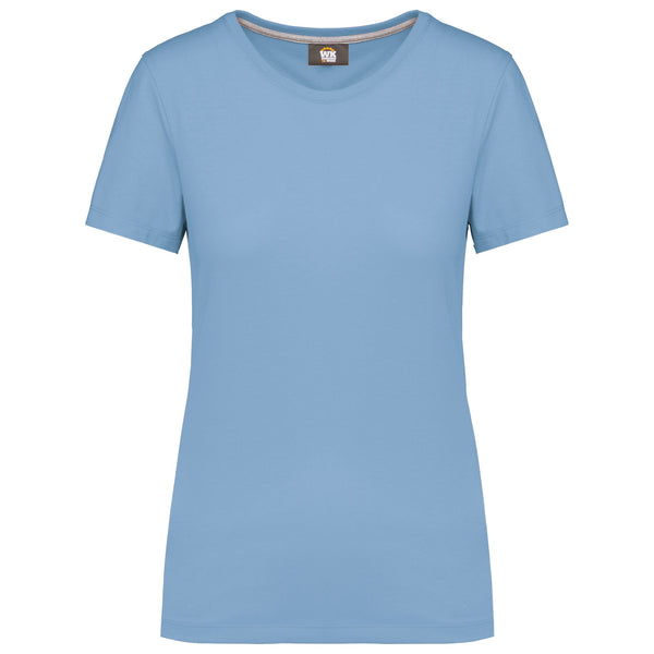 T-Shirt Voscal antibacteriana de Senhora-Sky Blue-S-RAG-Tailors-Fardas-e-Uniformes-Vestuario-Pro