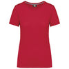 T-Shirt Voscal antibacteriana de Senhora-Vermelho-S-RAG-Tailors-Fardas-e-Uniformes-Vestuario-Pro