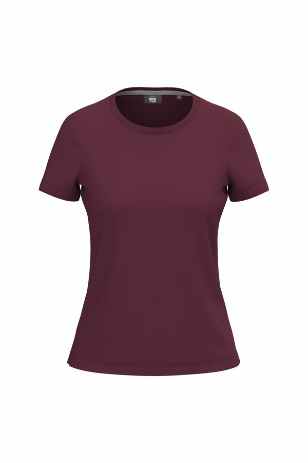 T-Shirt Voscal antibacteriana de Senhora-Wine-S-RAG-Tailors-Fardas-e-Uniformes-Vestuario-Pro