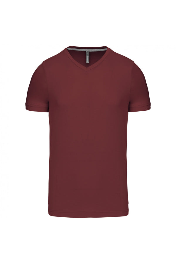 T-Shirt curta decote em V Atenas-RAG-Tailors-Fardas-e-Uniformes-Vestuario-Pro