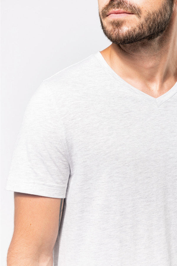 T-Shirt curta decote em V Atenas-RAG-Tailors-Fardas-e-Uniformes-Vestuario-Pro
