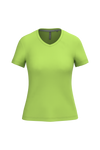T-Shirt de Senhora Manga Curta Decote em V Atenas (1/2)-Lime-S-RAG-Tailors-Fardas-e-Uniformes-Vestuario-Pro