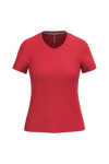 T-Shirt de Senhora Manga Curta Decote em V Atenas (1/2)-Red-S-RAG-Tailors-Fardas-e-Uniformes-Vestuario-Pro
