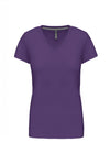 T-Shirt de Senhora Manga Curta Decote em V Atenas (1/2)-Roxo-S-RAG-Tailors-Fardas-e-Uniformes-Vestuario-Pro