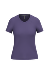 T-Shirt de Senhora Manga Curta Decote em V Atenas-Purple-S-RAG-Tailors-Fardas-e-Uniformes-Vestuario-Pro