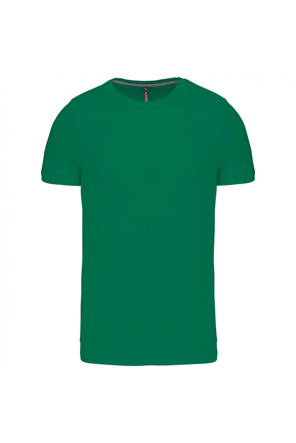 T-Shirt m\curta decote redondo-Verde Kelly-S-RAG-Tailors-Fardas-e-Uniformes-Vestuario-Pro