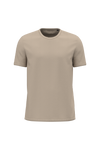 T-shirt Algodão Biológico Interlock Homem-Beige Real-S-RAG-Tailors-Fardas-e-Uniformes-Vestuario-Pro