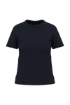 T-shirt Algodão Biológico Interlock Senhora-Azul Marinho Escuro-XS-RAG-Tailors-Fardas-e-Uniformes-Vestuario-Pro