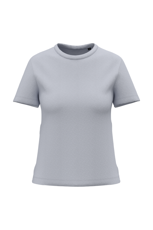 T-shirt Algodão Biológico Interlock Senhora-Branco-XS-RAG-Tailors-Fardas-e-Uniformes-Vestuario-Pro