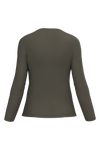 T-shirt Algodão Lavado m. comprida de senhora-RAG-Tailors-Fardas-e-Uniformes-Vestuario-Pro