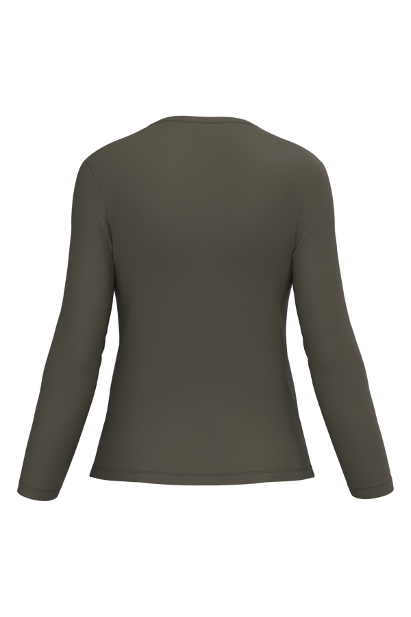 T-shirt Algodão Lavado m. comprida de senhora-RAG-Tailors-Fardas-e-Uniformes-Vestuario-Pro