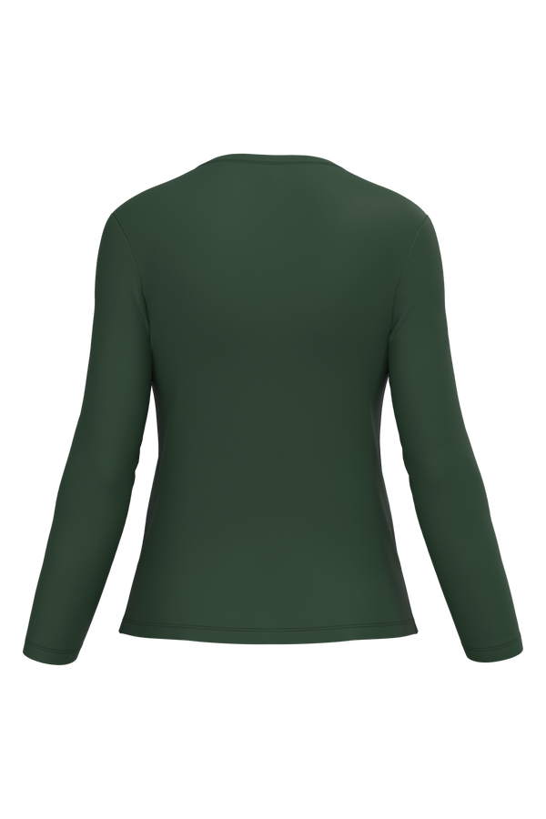 T-shirt Algodão Lavado m. comprida de senhora-RAG-Tailors-Fardas-e-Uniformes-Vestuario-Pro