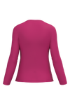 T-shirt Algodão Lavado m. comprida de senhora-RAG-Tailors-Fardas-e-Uniformes-Vestuario-Pro
