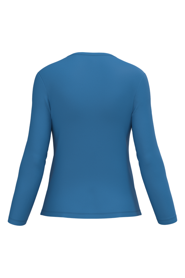 T-shirt Algodão Lavado m. comprida de senhora-RAG-Tailors-Fardas-e-Uniformes-Vestuario-Pro