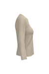 T-shirt Algodão Lavado m. comprida de senhora-RAG-Tailors-Fardas-e-Uniformes-Vestuario-Pro